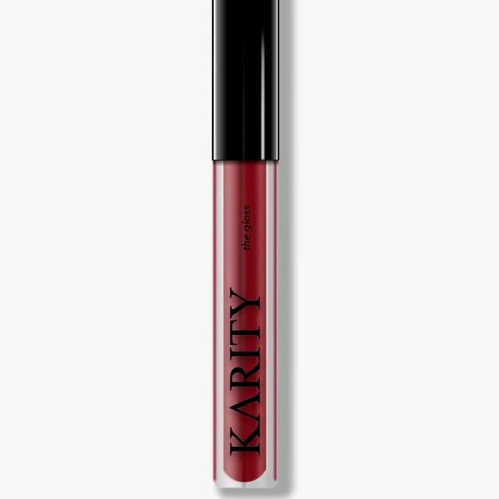 KARITY THE GLOSS HIGH-SHINE LIP GLOSS ROGUE Wine Purple